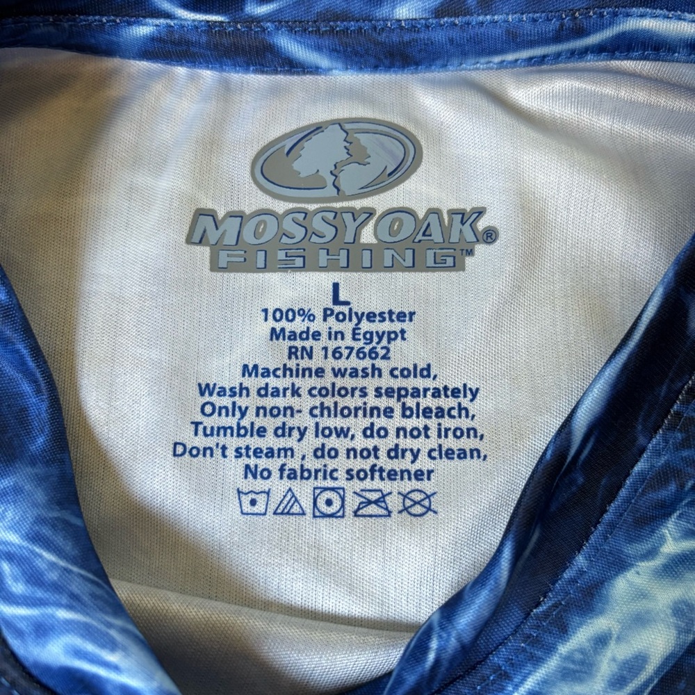 NWT- Mossy Oak Fishing Performance Shirts - Picture 4 of 5